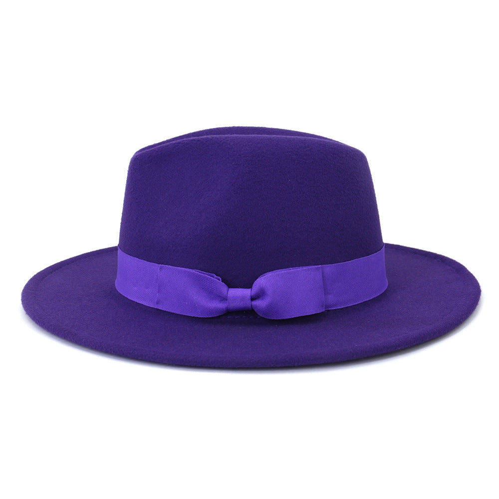 Calgary Ribbon Fedora Hat