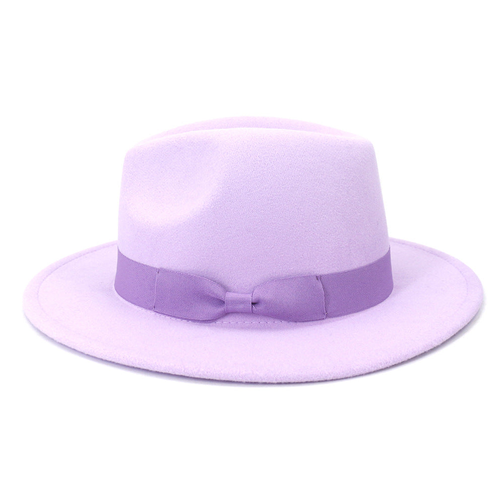 Calgary Ribbon Fedora Hat