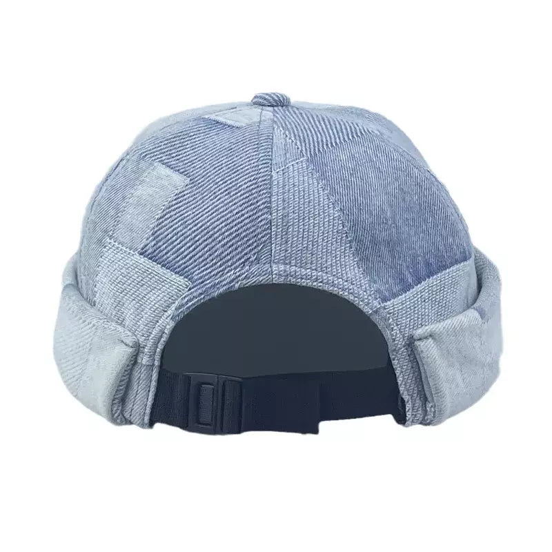 men-women-blue-cotton-brimless-hat