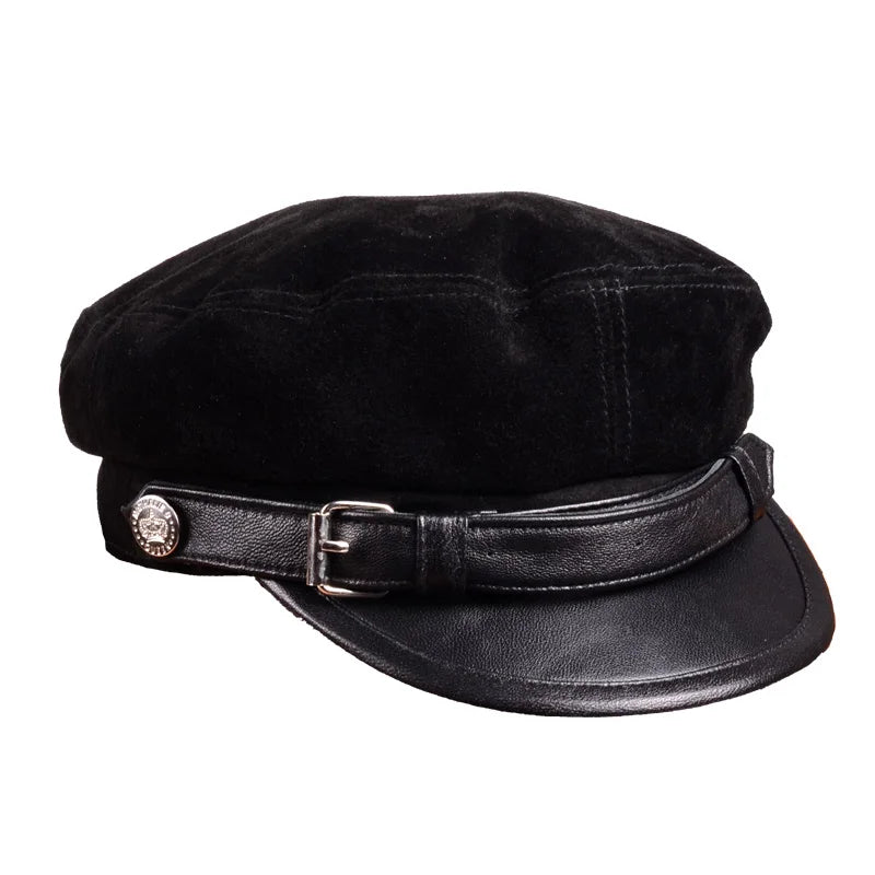 vintage-retro-fiddler-breton-hat-men-women-unisex-adjustable-sheepskin