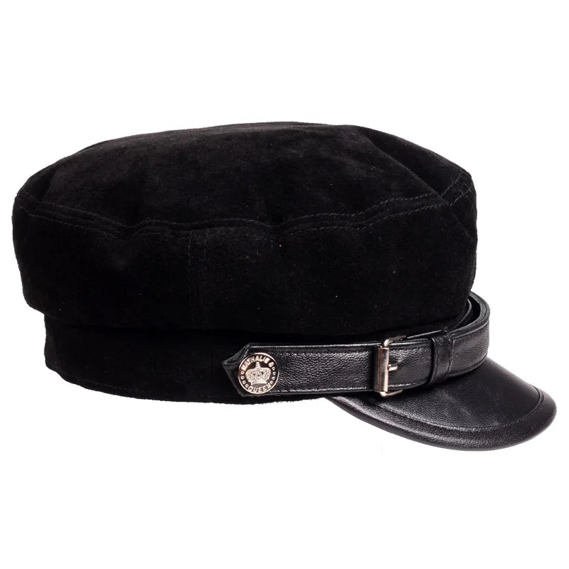 vintage-retro-fiddler-breton-hat-men-women-unisex-adjustable-sheepskin