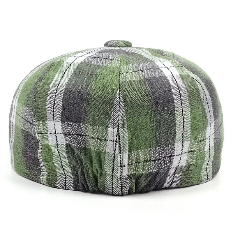 Plaid-8-Panels-Newsie-Bakerboy-Cap-Ghelter