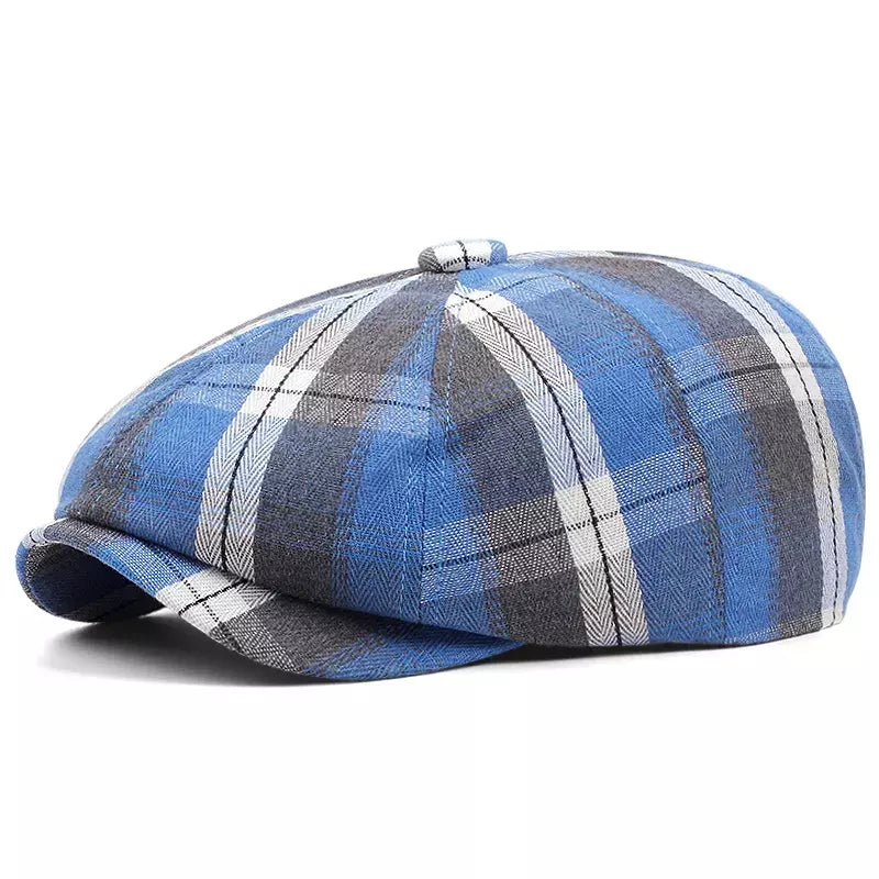 Plaid-8-Panels-Newsie-Bakerboy-Cap-Ghelter