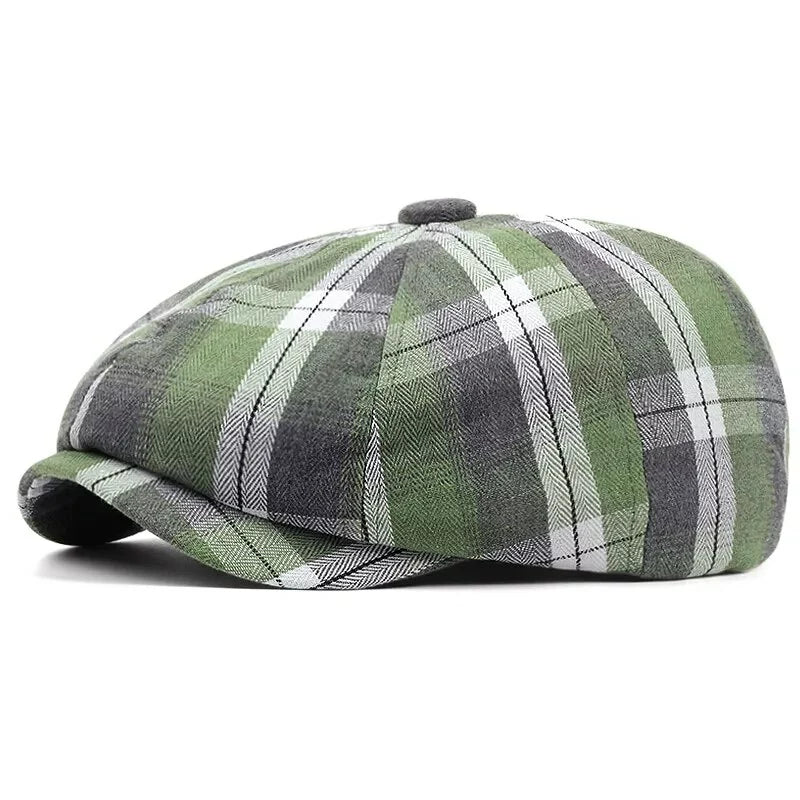 Plaid-8-Panels-Newsie-Bakerboy-Cap-Ghelter