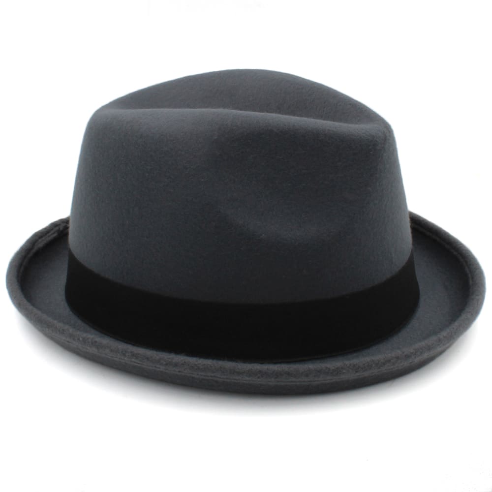 Carson Feather Wool Trilby Hat