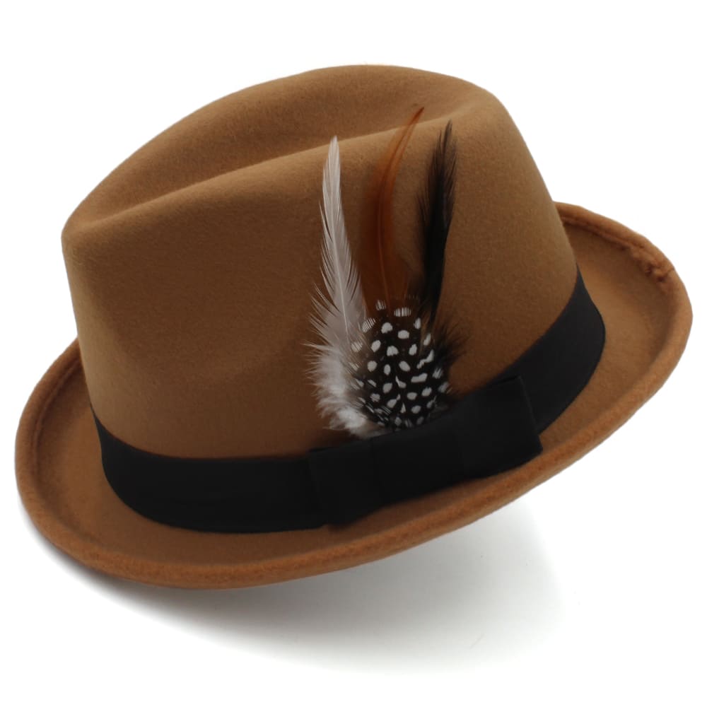 Carthy Feathers Wool Trilby Hat