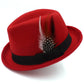 Carthy Feathers Wool Trilby Hat