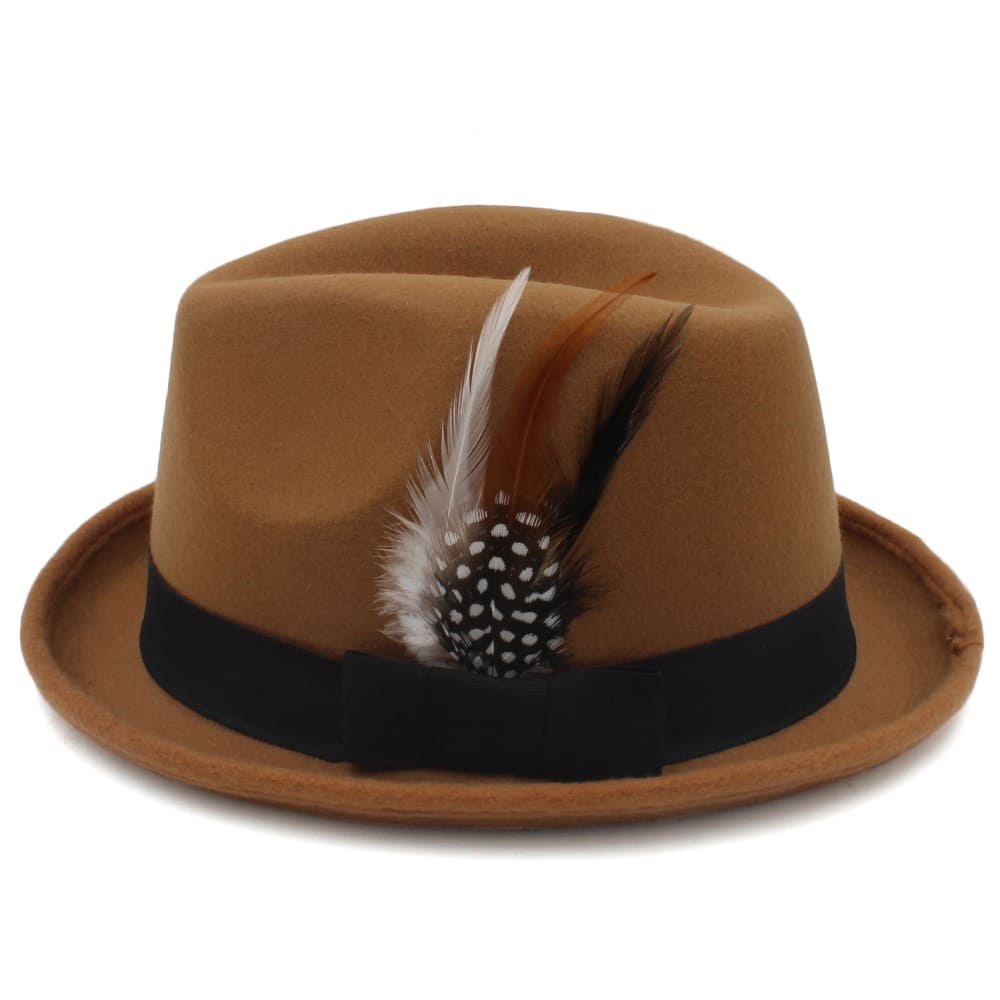 Carthy Feathers Wool Trilby Hat