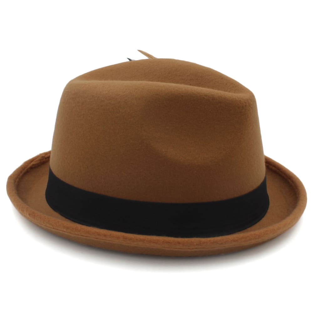 Carthy Feathers Wool Trilby Hat