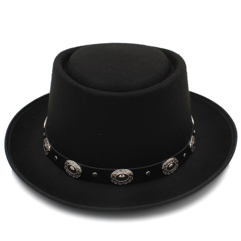 Charlotte Wool Porkpie Hat