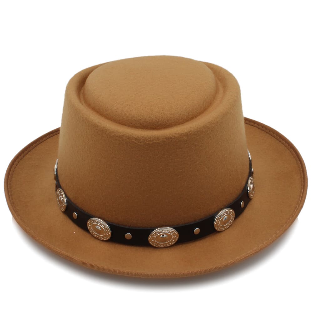 Charlotte Wool Porkpie Hat