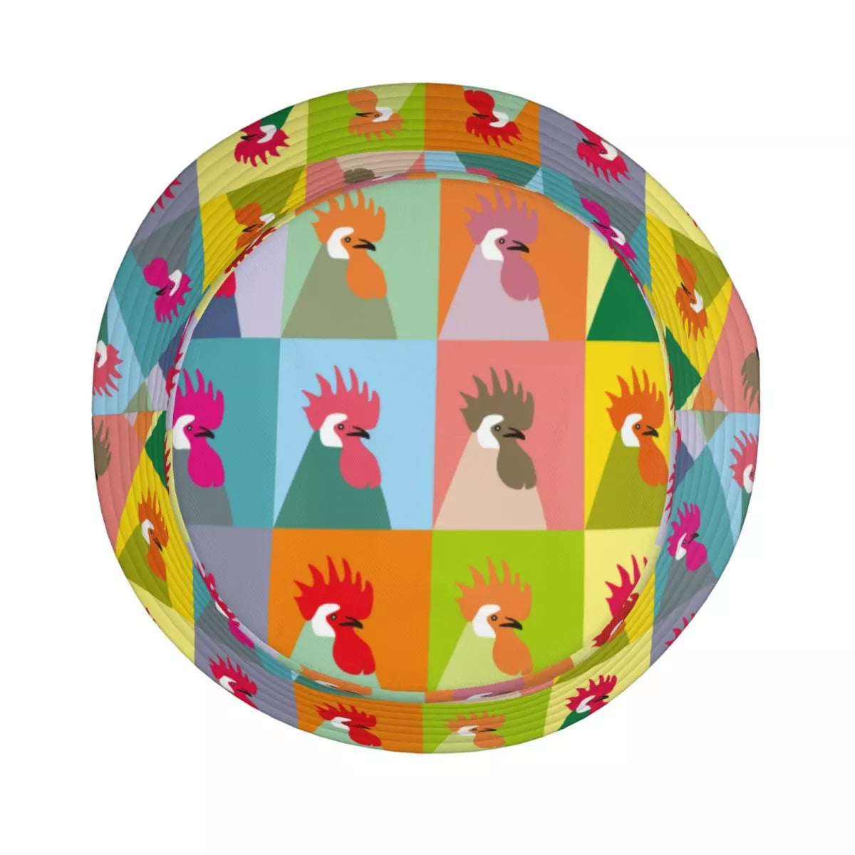 plaid-panels-rooster-fisherman-headwear-cotton