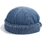 Classic Blue Denim Docker Cap