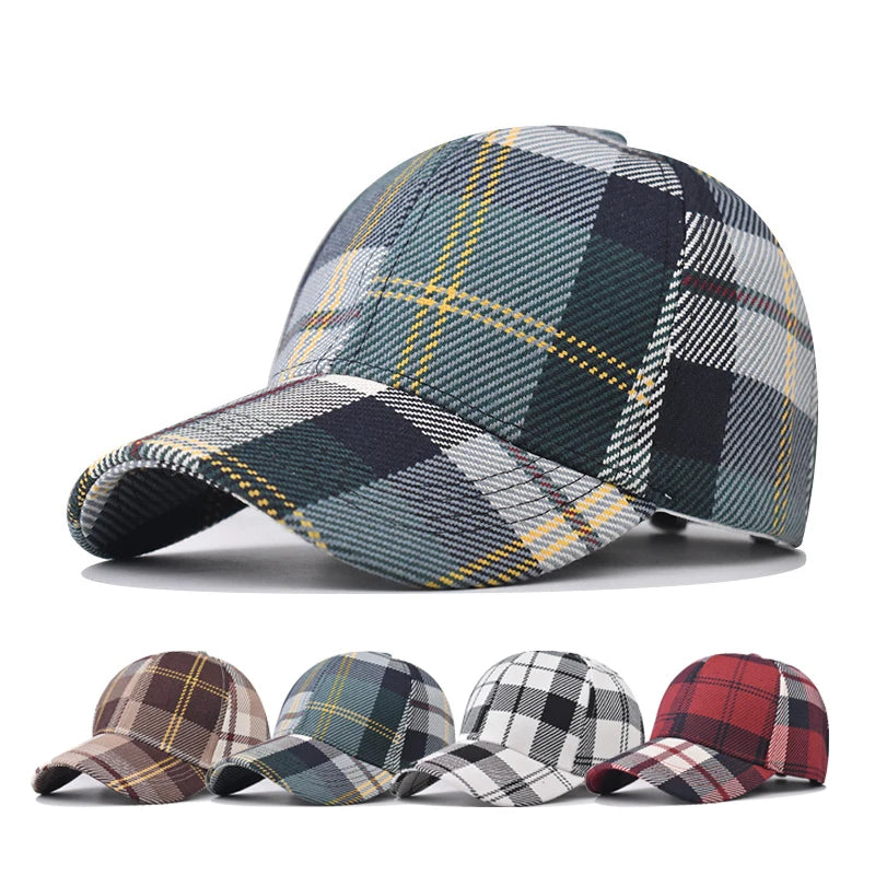 men-women-plaid-summer-vintage-retro-sun-hat