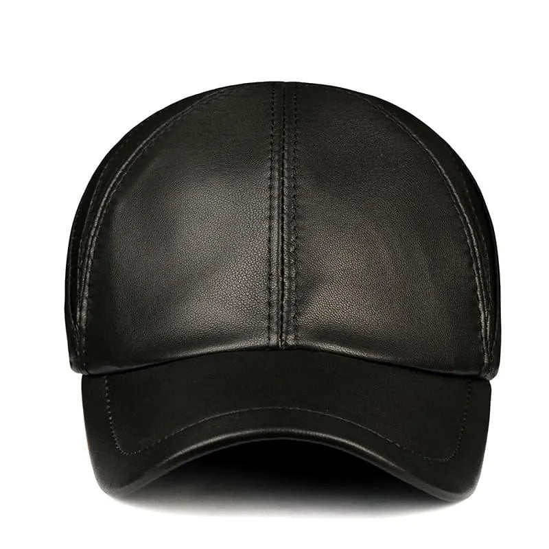 hat-pure-authentic-sheepskin-leather-adjustable