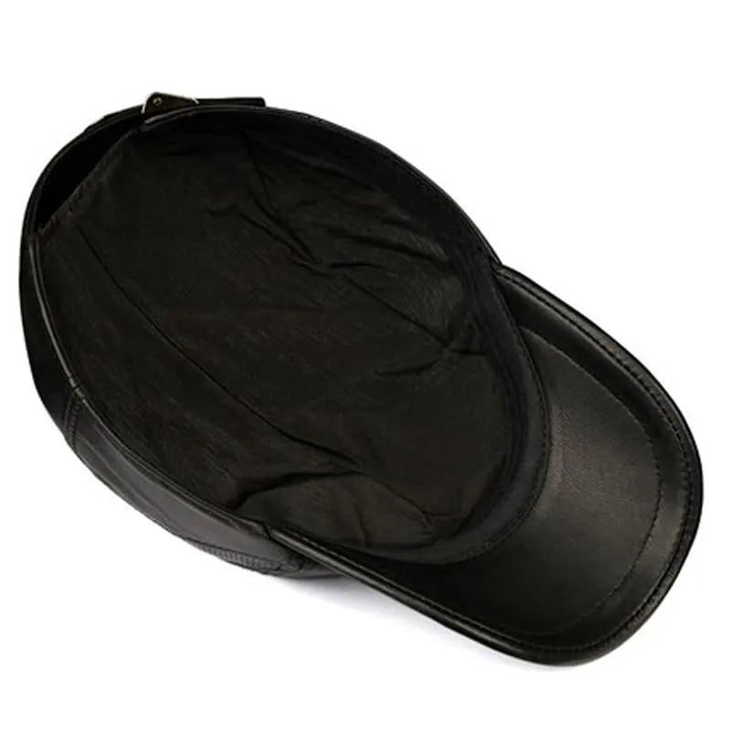 hat-pure-authentic-sheepskin-leather-adjustable