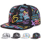 baseball-men-women-colorful-urban-flat-brim-hat