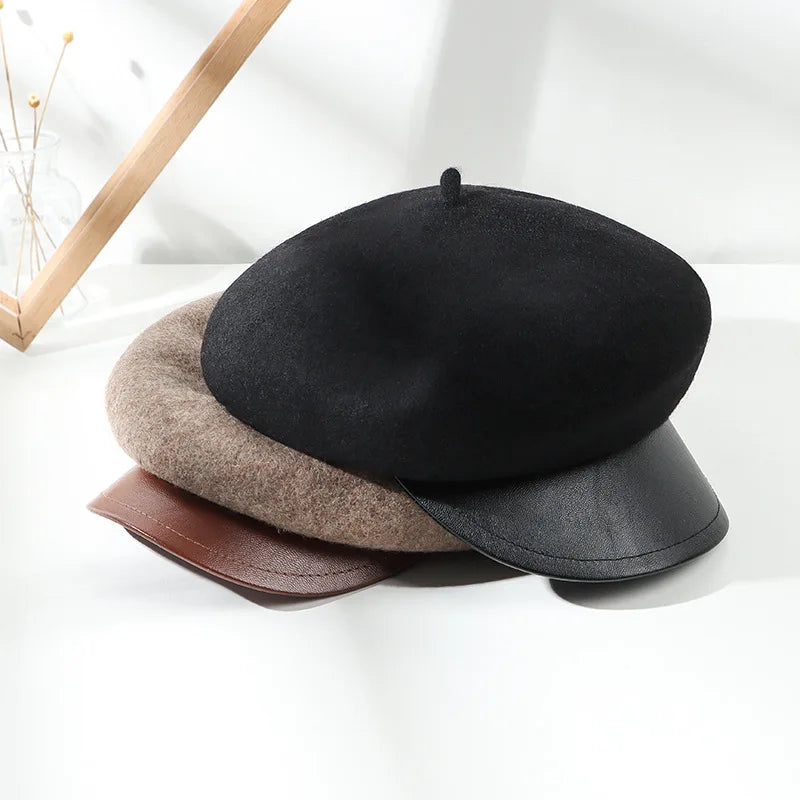 female-woman-vintage-warm-hat-elastic