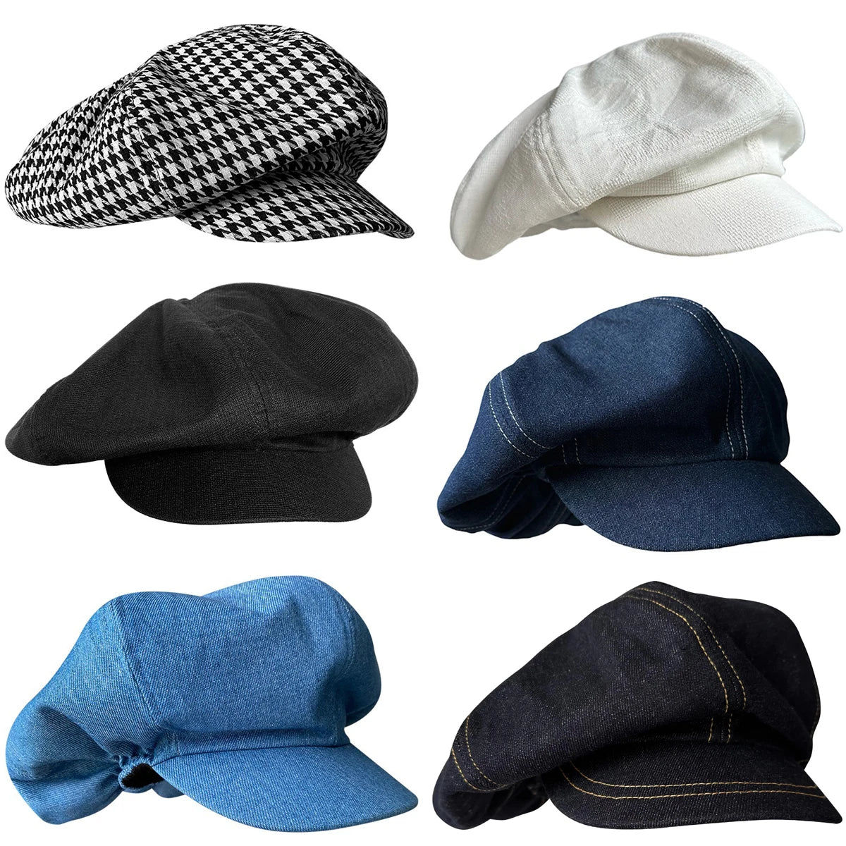 men-women-vintage-retro-summer-newsie-bakerboy-cabbie-hat