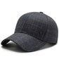 Dark Plaid Baseball Cap