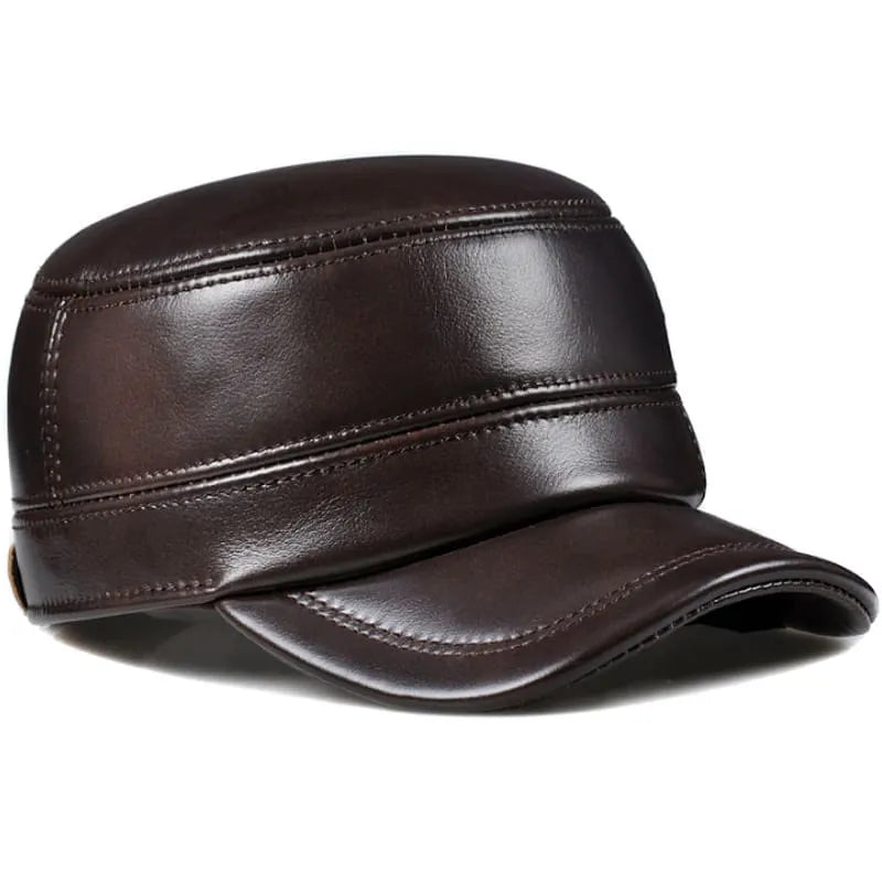 military-hat-pure-authentic-leather