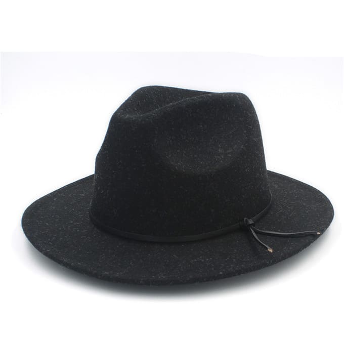 Dennis Plain Wool Fedora Hat