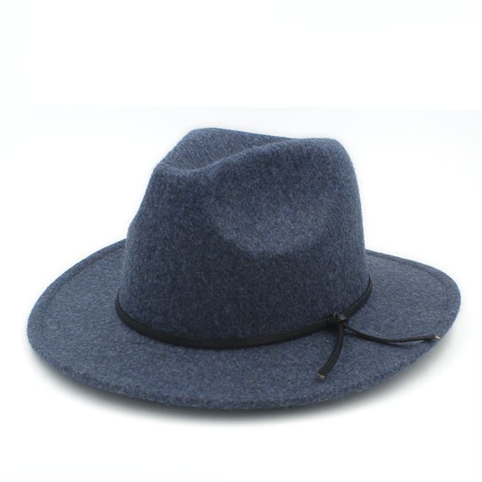 Dennis Plain Wool Fedora Hat