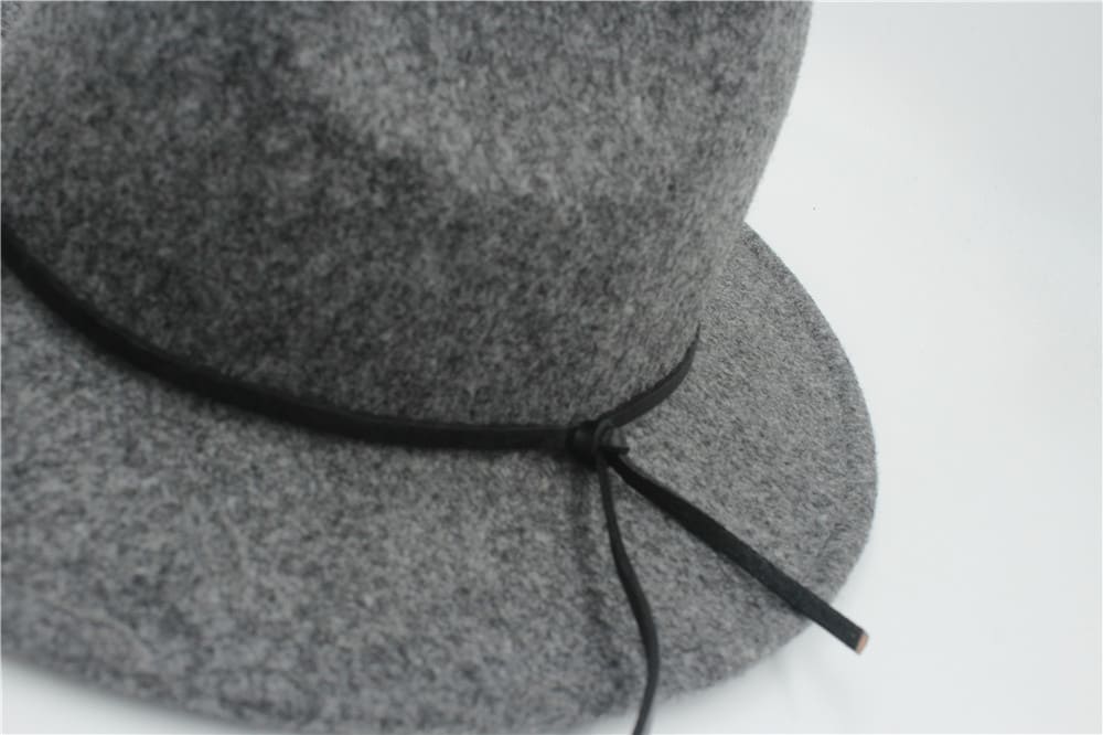 Dennis Plain Wool Fedora Hat