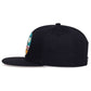 Desert Black Snapback Cap