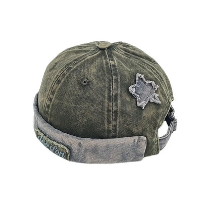 brimless-hat-retro-vintage-worn-unisex-adjustable