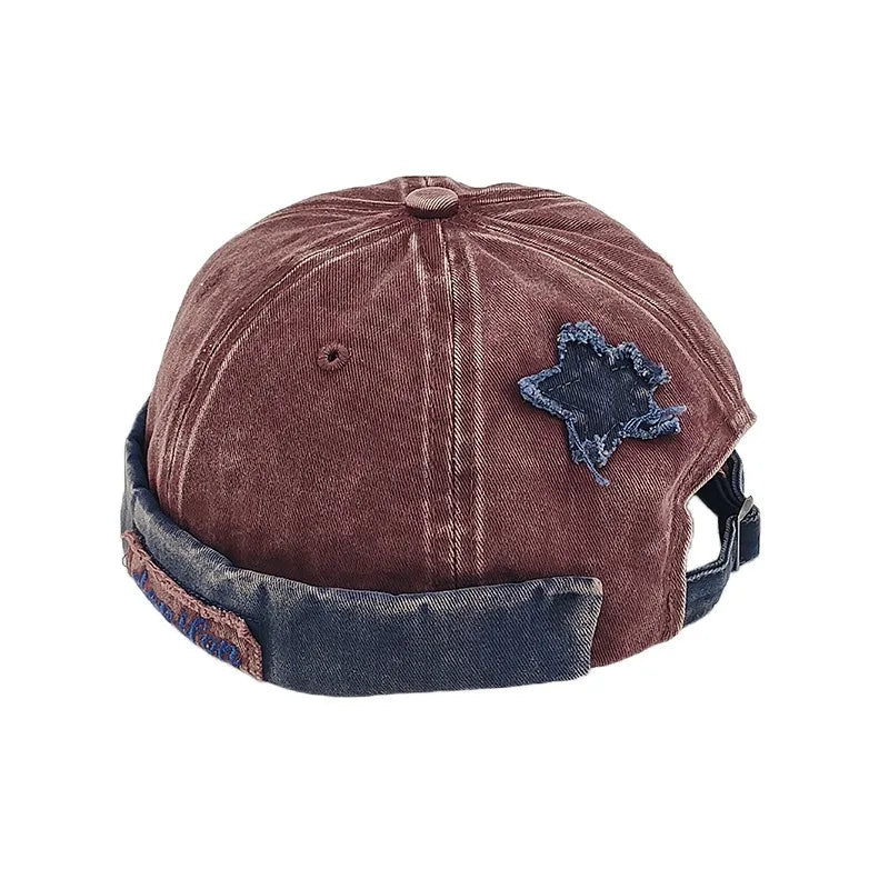 brimless-hat-retro-vintage-worn-unisex-adjustable