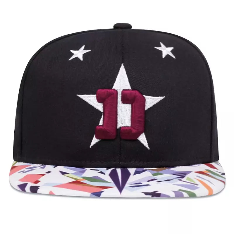 Diamond Stars Cotton Snapback Cap