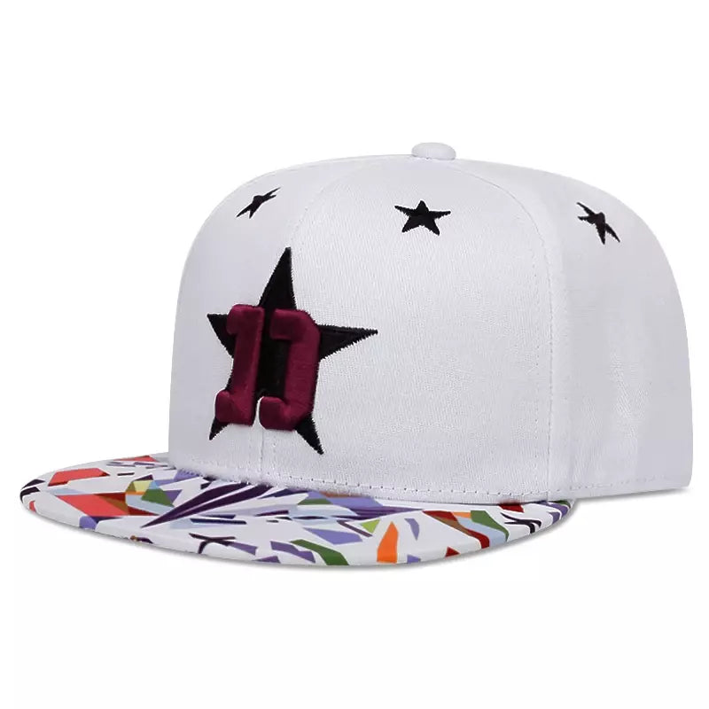 Diamond Stars Cotton Snapback Cap