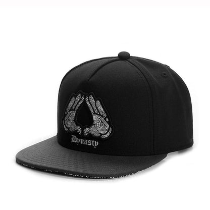 cashew-flowers-gangsta-adjustable-baseball-hat-cotton