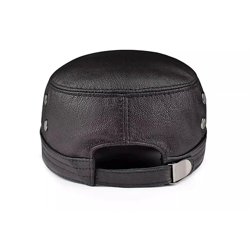 cowhide-men-baseball-cap