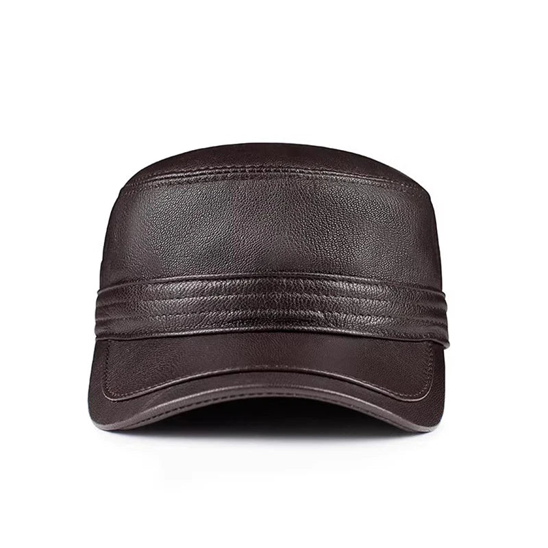 cowhide-men-baseball-cap