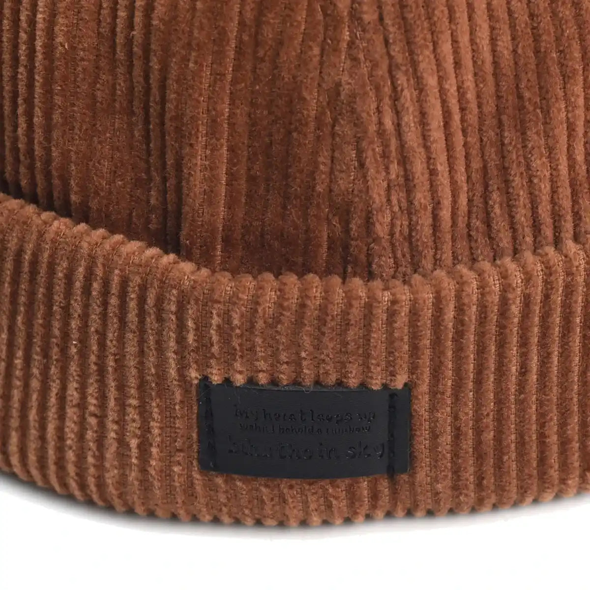 Plain-Winter-Street-Men-Women-Striped-Vintage-Retro-Brimless-Hat