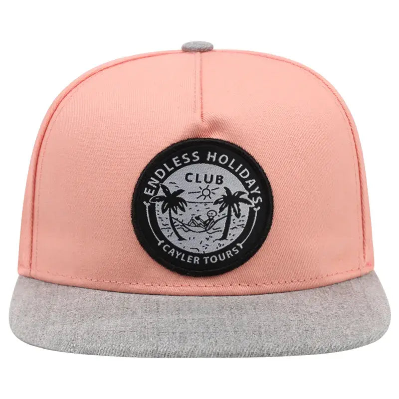 Ghelter-Pink-Gray-Baseball-Cap