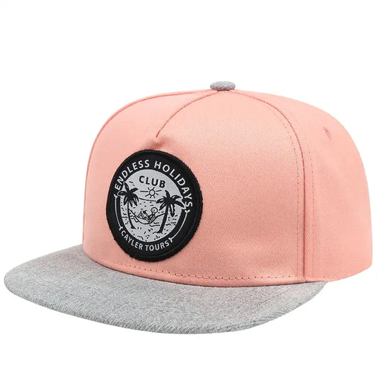 Ghelter-Pink-Gray-Baseball-Cap