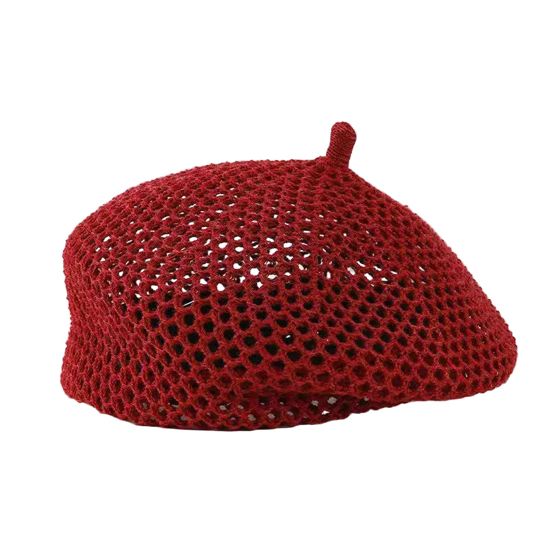 Elastic-French-Beret-Korean-Style-Sun-Breathable-Female-Girls