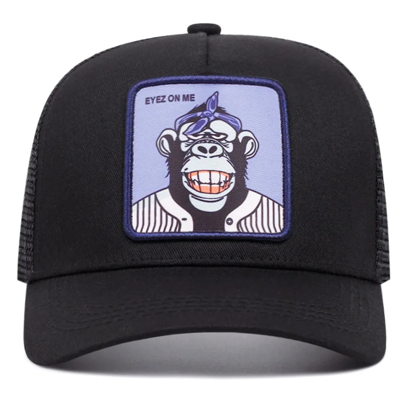 men-women-mesh-summer-vintage-cartoon-snapback-baseball-hat