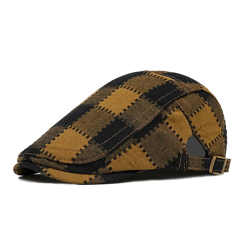men-women-vintage-checkered-ivy-gatsby-cabbie-paddy-hat