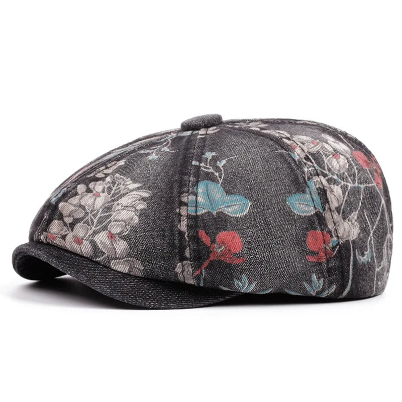 unisex-vintage-summer-flower-cotton-headwear