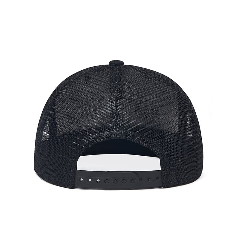 GLTR Black Mesh Snapback Cap