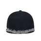 GLTR Black Mesh Snapback Cap