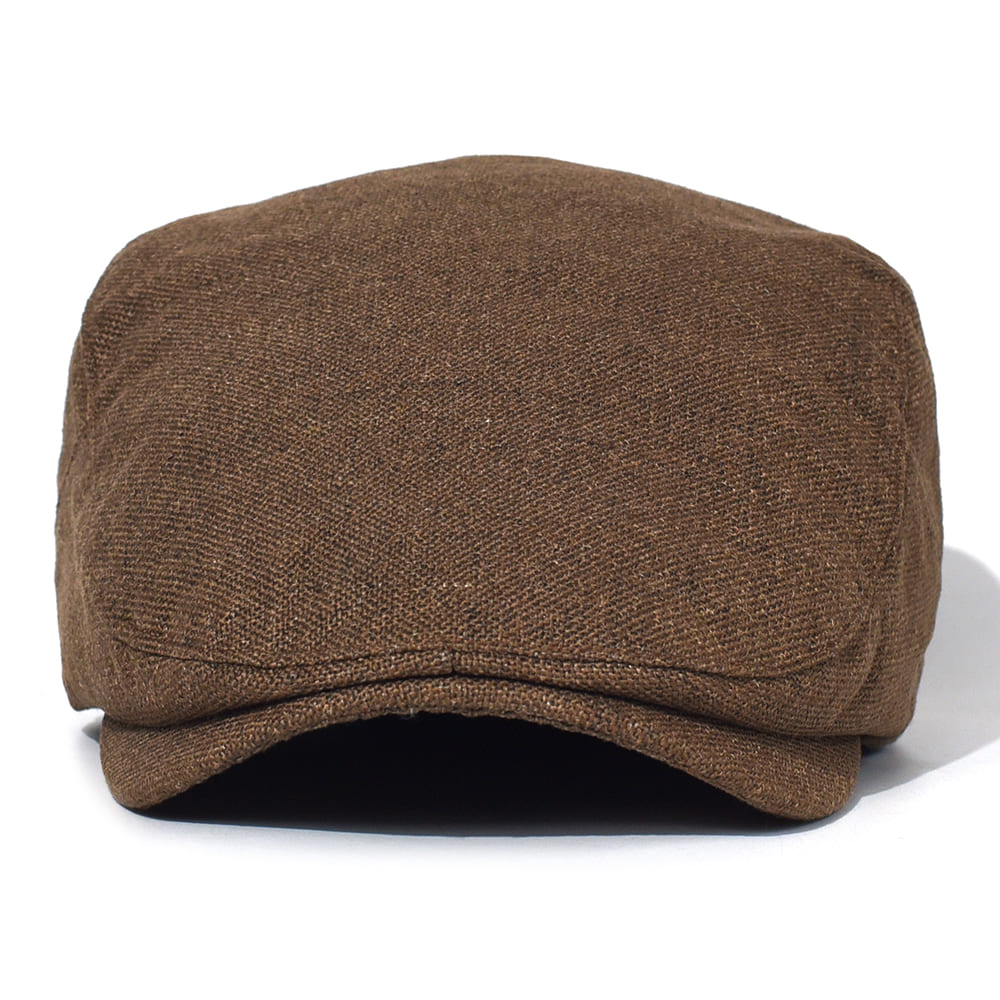 Ghelter Classic Plain Cotton Flat Cap