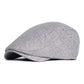 Ghelter Classic Plain Cotton Flat Cap