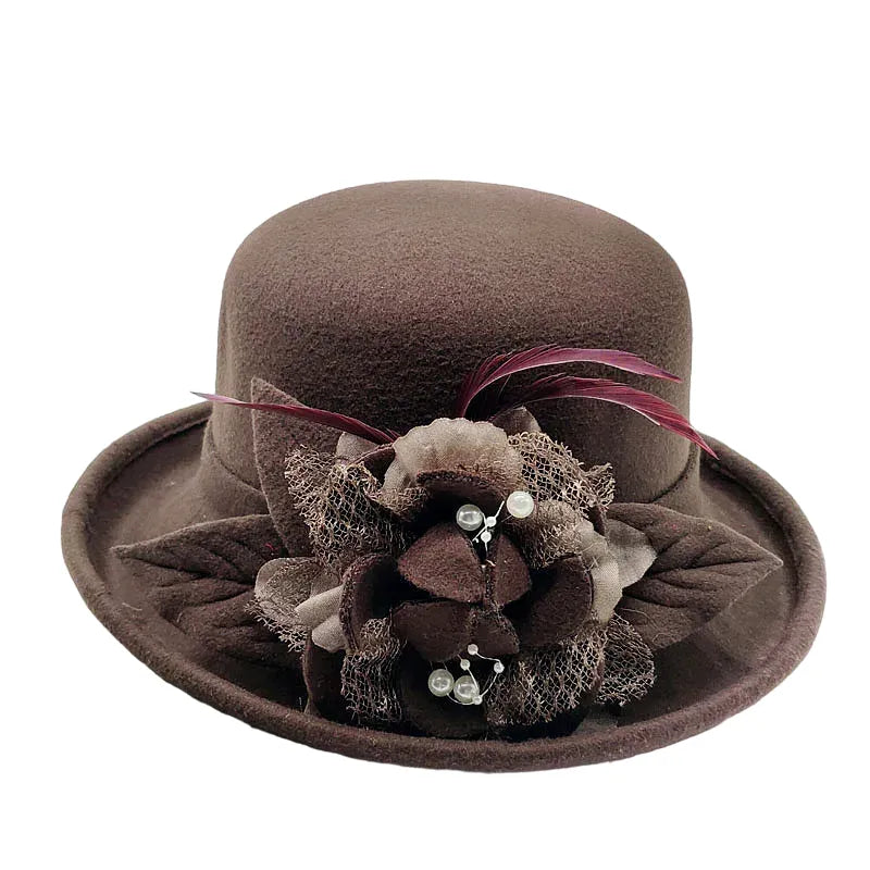 wedding-derby-hat-ladies-women-woolen