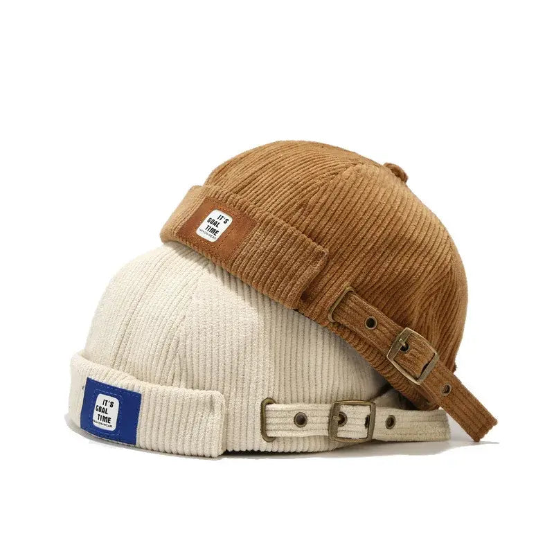 Goal Time Corduroy Docker Cap