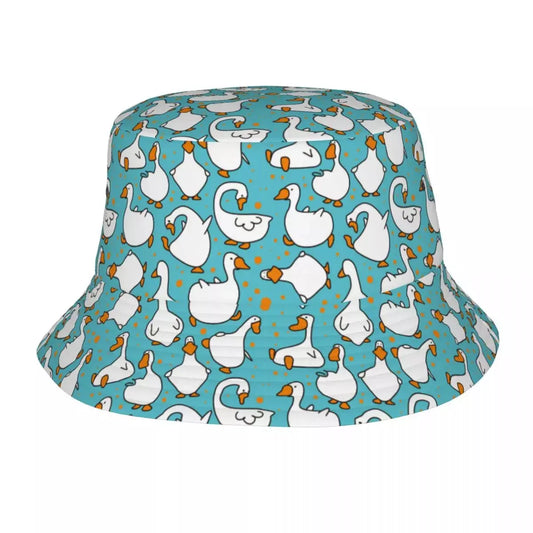 Goose Turquoise Bucket Hat